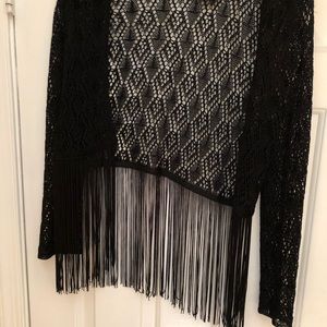 Fringe sweater
